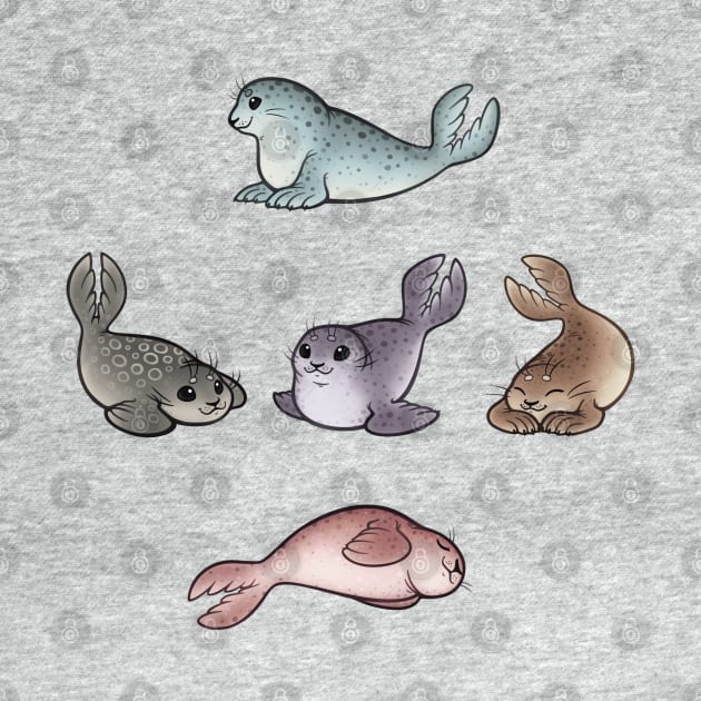 Little Seals 1 by DoomedDreamer